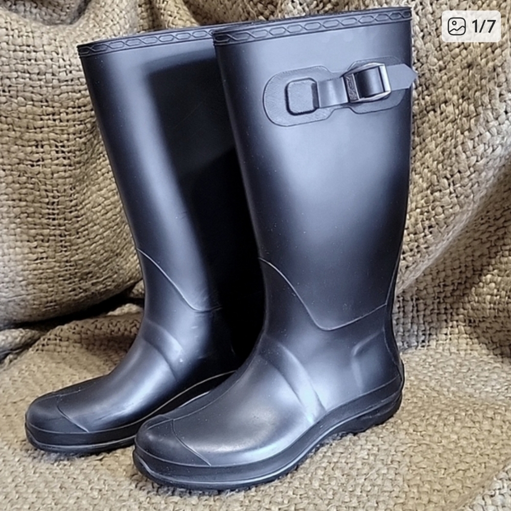 Kamik Women's Olivia Black Rain Boots